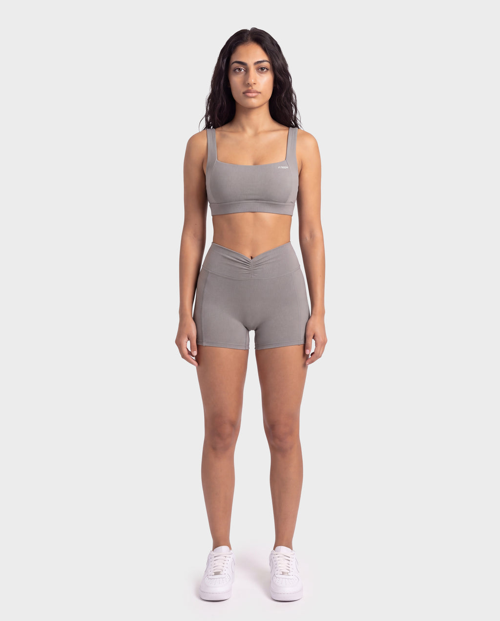 Invisible Push-up Short Set Grey