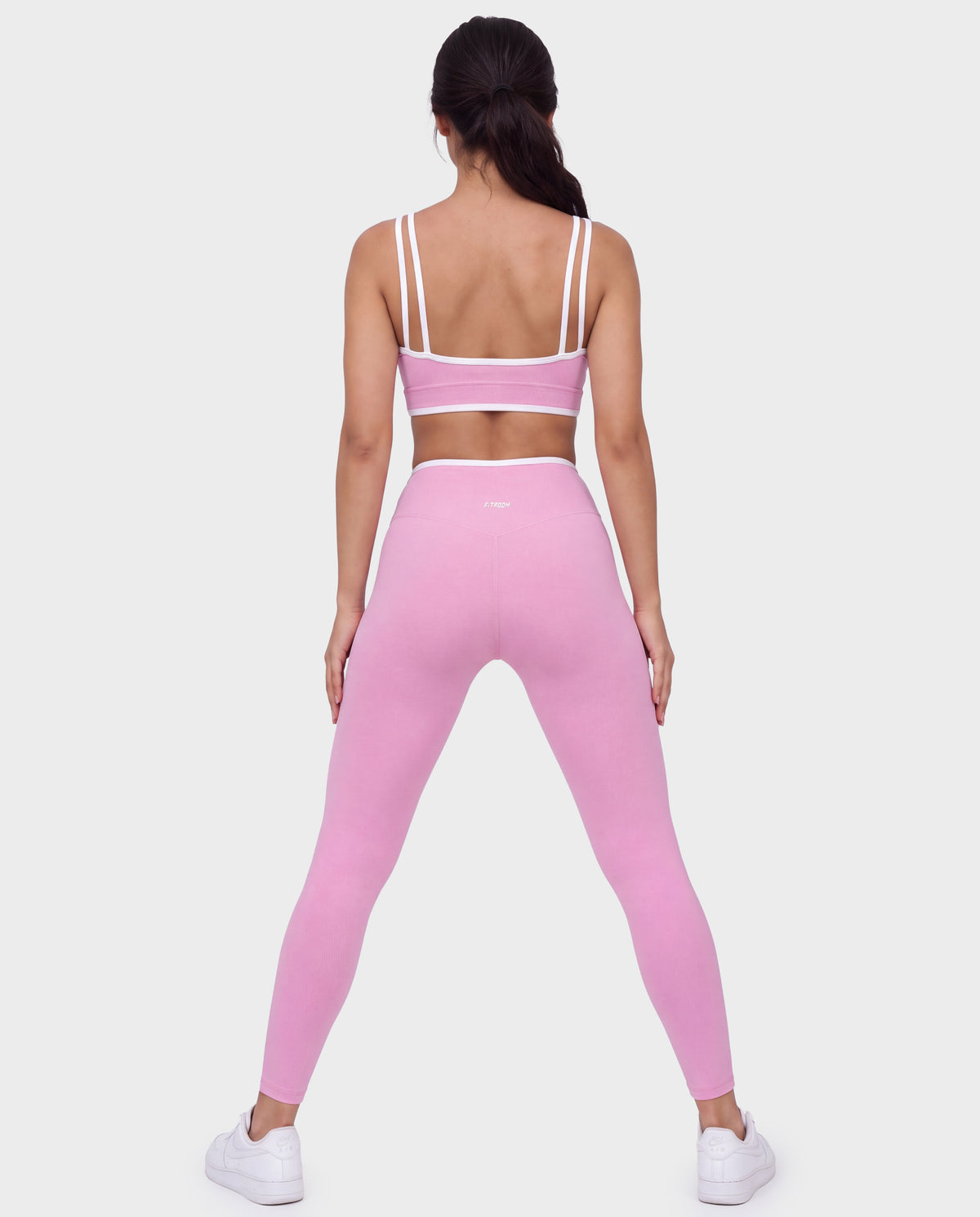 Invisible Push-up Set Pink and White Line